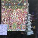 Pagoda 1, 36" x 36", acrylic on wood cradle